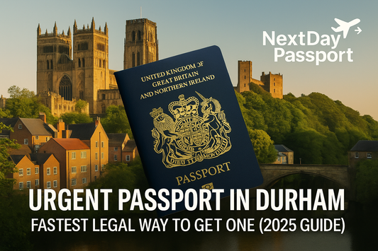 Urgent Passport in Durham — Fastest Legal Way to Get One (2025 Guide)