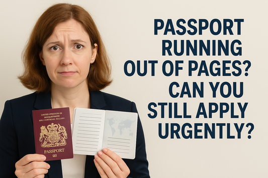 Passport Running Out of Pages? Can You Still Apply Urgently?