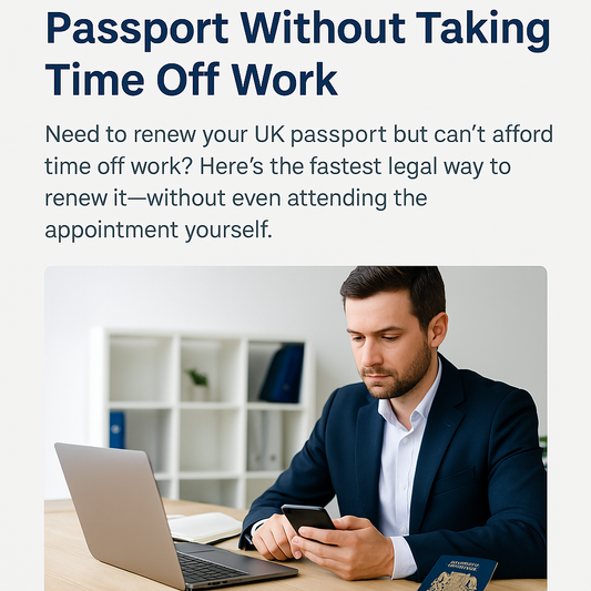 How to Renew Your Passport Without Taking Time Off Work