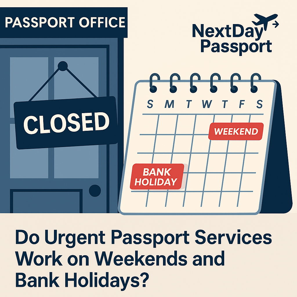 Do Urgent Passport Services Work on Bank Holidays and Weekends?