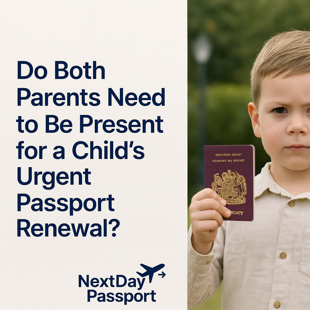 Do Both Parents Need to Be Present for a Child’s Urgent Passport Renewal?