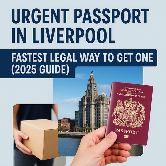 Urgent Passport in Liverpool – Fastest Legal Way to Get One (2025 Guide)