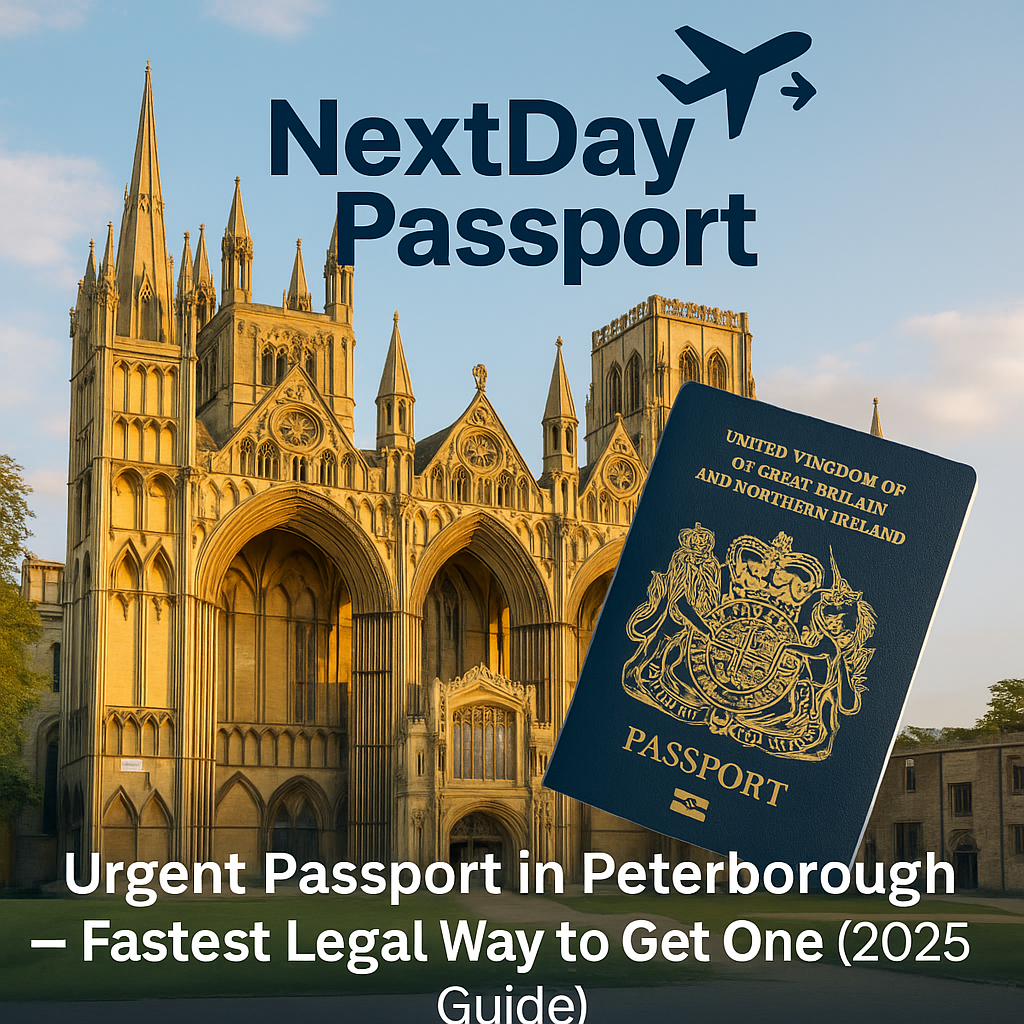 Urgent Passport in Peterborough — Fastest Legal Way to Get One (2025 Guide)