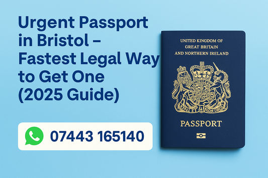 Urgent Passport in Bristol – Fastest Legal Way to Get One (2025 Guide)