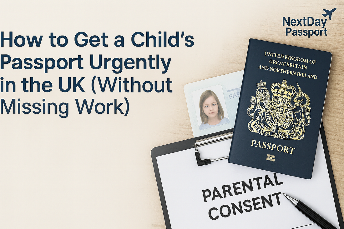 How to Get a Child’s Passport Urgently in the UK (Without Missing Work)
