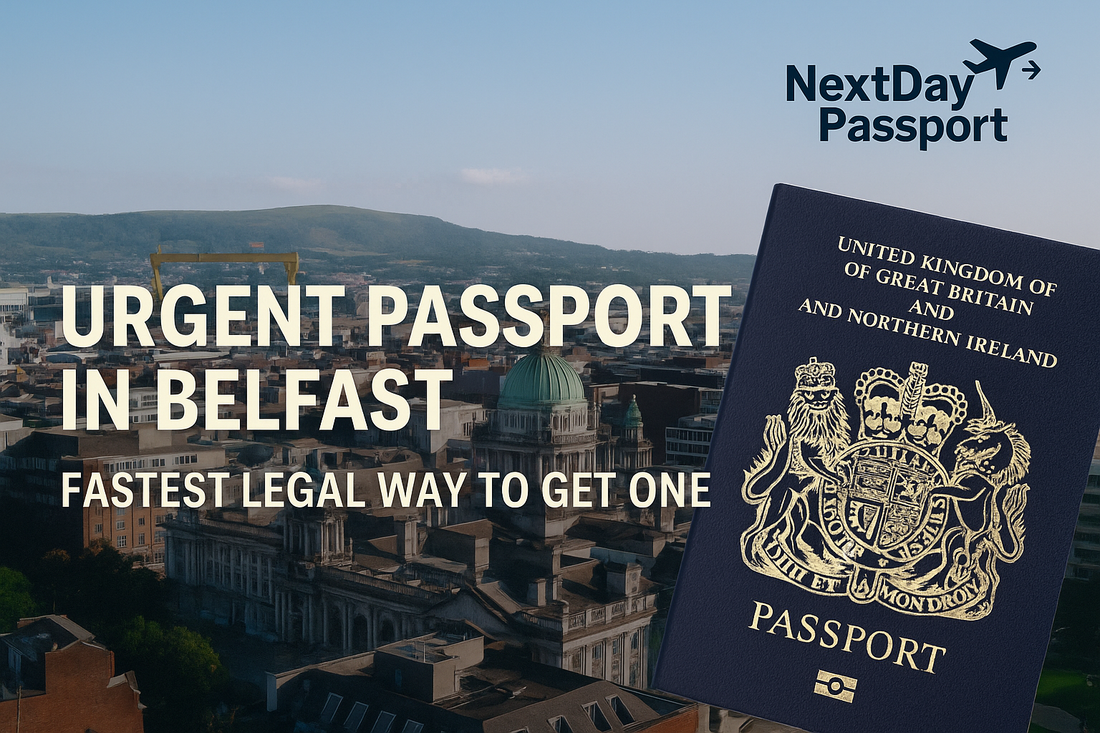 Urgent Passport in Belfast — Fastest Legal Way to Get One (2025 Guide)