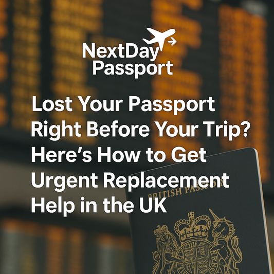 Lost Your Passport Right Before Your Trip? Here’s How to Get Urgent Replacement Help in the UK