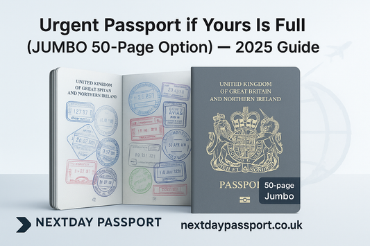 Can You Get an Urgent Passport if Yours Is Full? (Jumbo 50-Page Option) — 2025 Guide