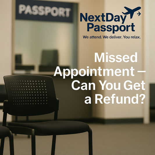 Missed or Cancelled an Urgent Passport Appointment — Can You Get a Refund?