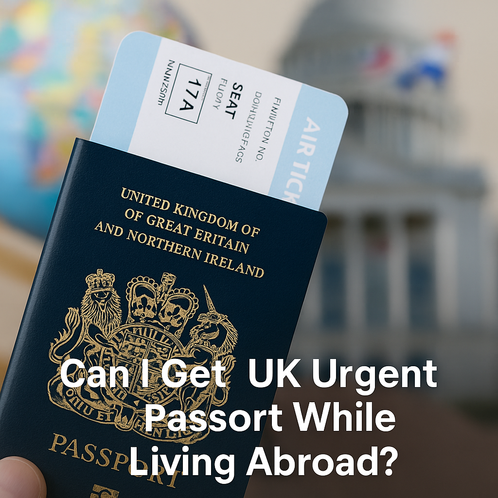 Can I Get a UK Urgent Passport While Living Abroad?