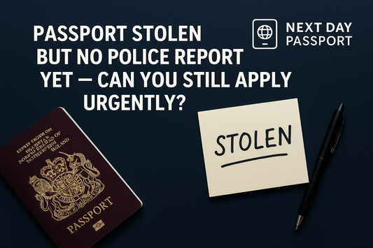 Passport Stolen But No Police Report Yet — Can You Still Apply Urgently?
