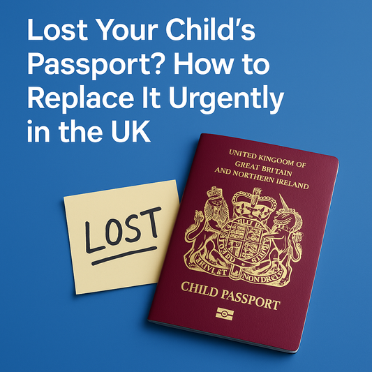 Lost Your Child’s Passport? How to Replace It Urgently in the UK