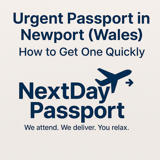 Urgent Passport in Newport (Wales) — How to Get One Quickly