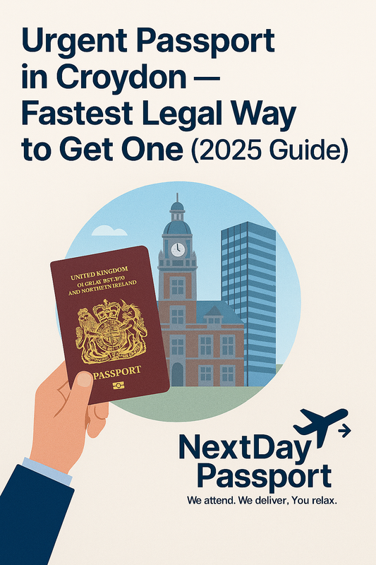 Urgent Passport in Croydon — Fastest Legal Way to Get One (2025 Guide)
