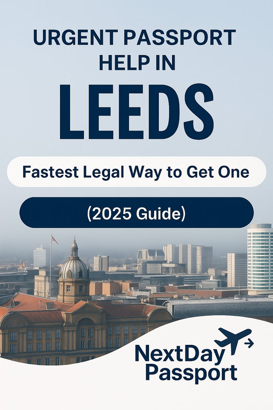 Urgent Passport in Leeds – Fastest Legal Way to Get One (2025 Guide)