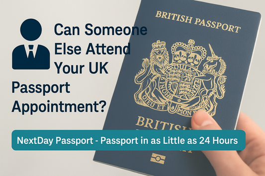 Can Someone Else Attend My Passport Appointment For Me in the UK?