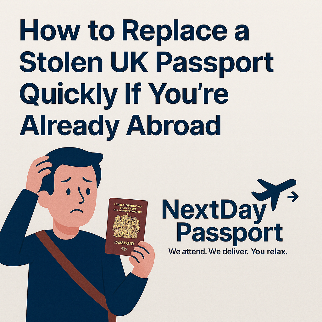 How to Replace a Stolen UK Passport Quickly If You’re Already Abroad