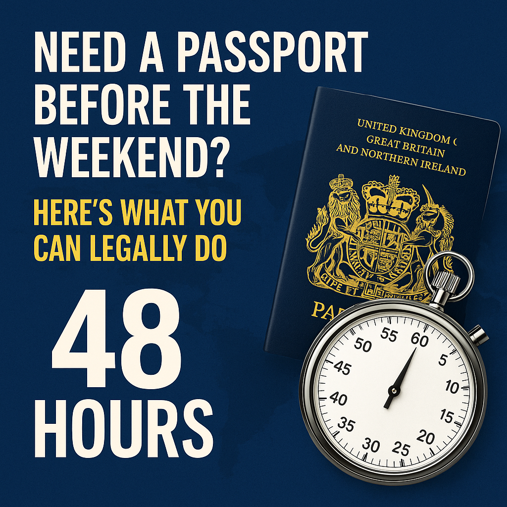 Need a Passport Before the Weekend? Here’s What You Can LEGALLY Do