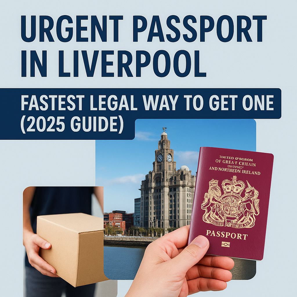 Urgent Passport in Liverpool – Fastest Legal Way to Get One (2025 Guide)