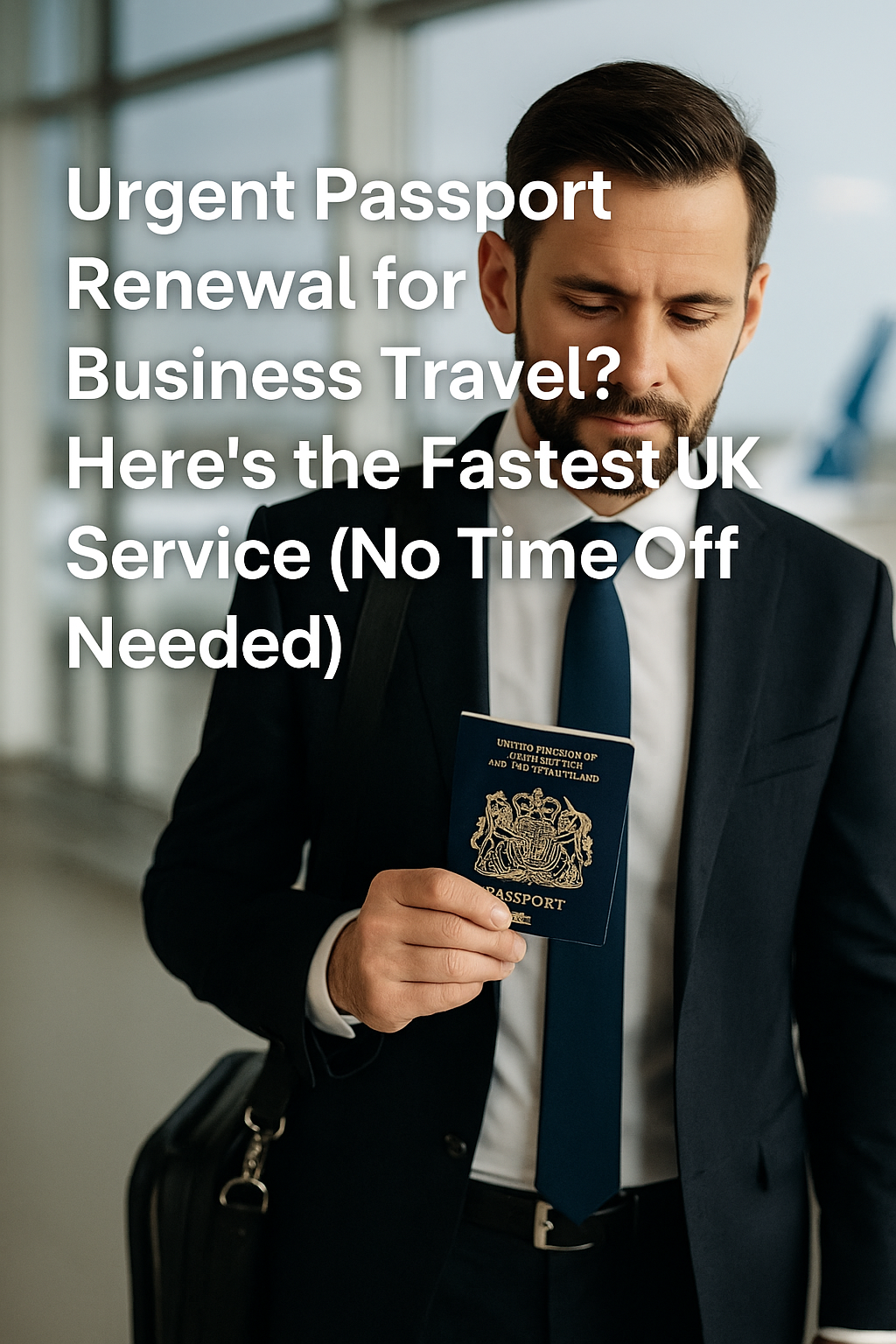 Urgent Passport Renewal for Business Travel? Here’s the Fastest UK Service (No Time Off Needed)