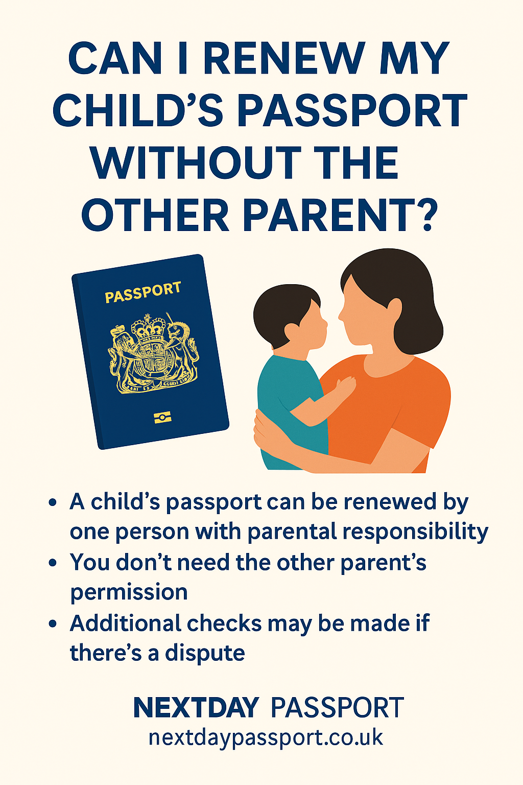 Can I Renew My Child’s Passport Without the Other Parent?