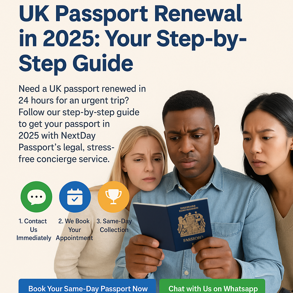 How to Get a Same-Day UK Passport Renewal in 2025: Your Step-by-Step Guide