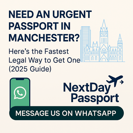 Need an Urgent Passport in Manchester? Here’s the Fastest Legal Way to Get One (2025 Guide)