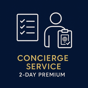 Next Day Passport Concierge Fee - 2 Day Premium Service