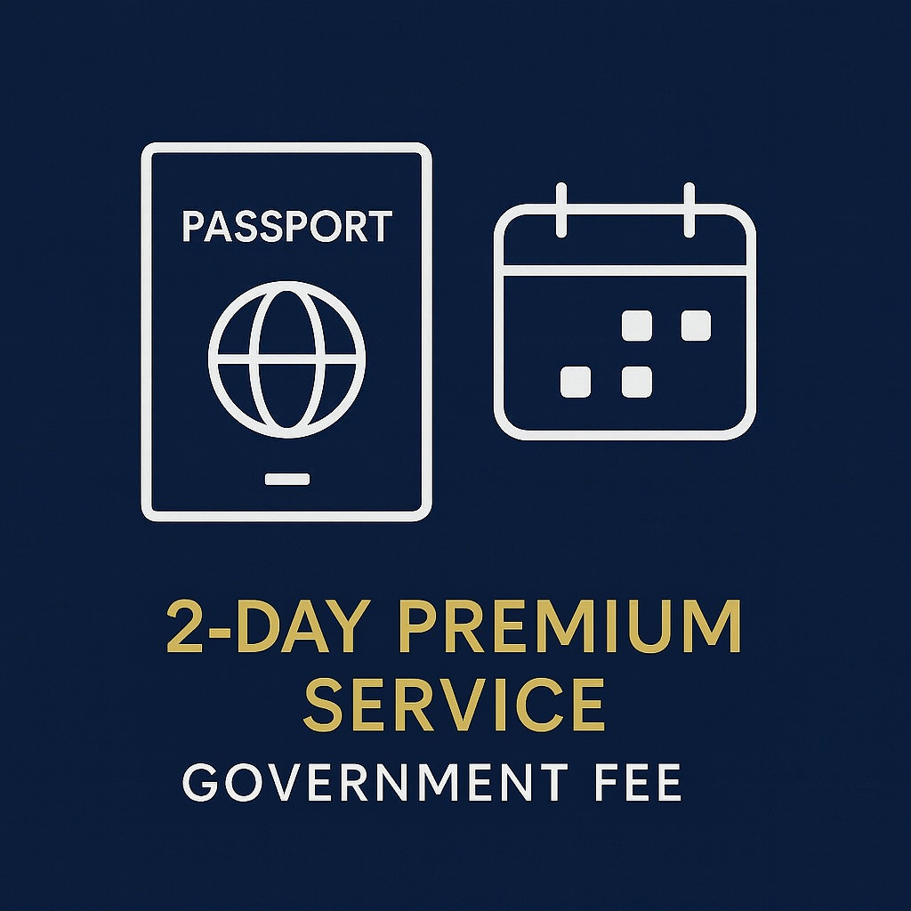 HMPO Premium Fee - 2 Day Service – Next Day Passport