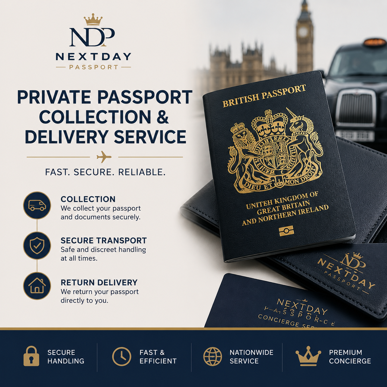 Private Passport Collection & Delivery Service – Mr Fikry Boutros